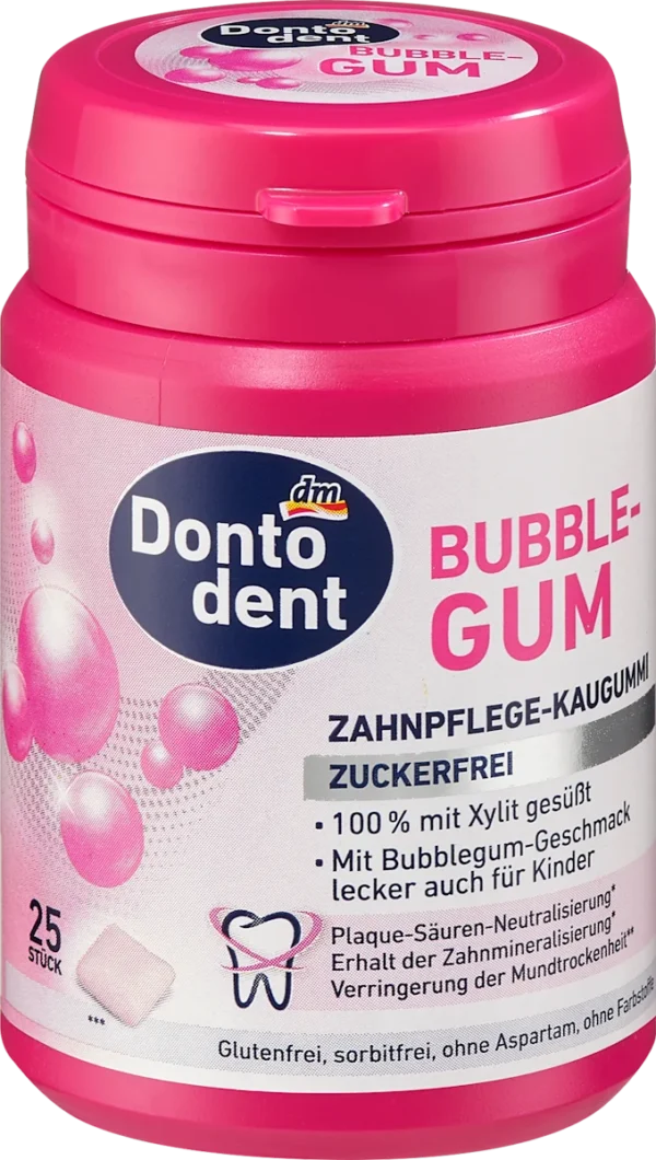 Dontodent - Жевательная резинка Bubblegum, 25 tk.